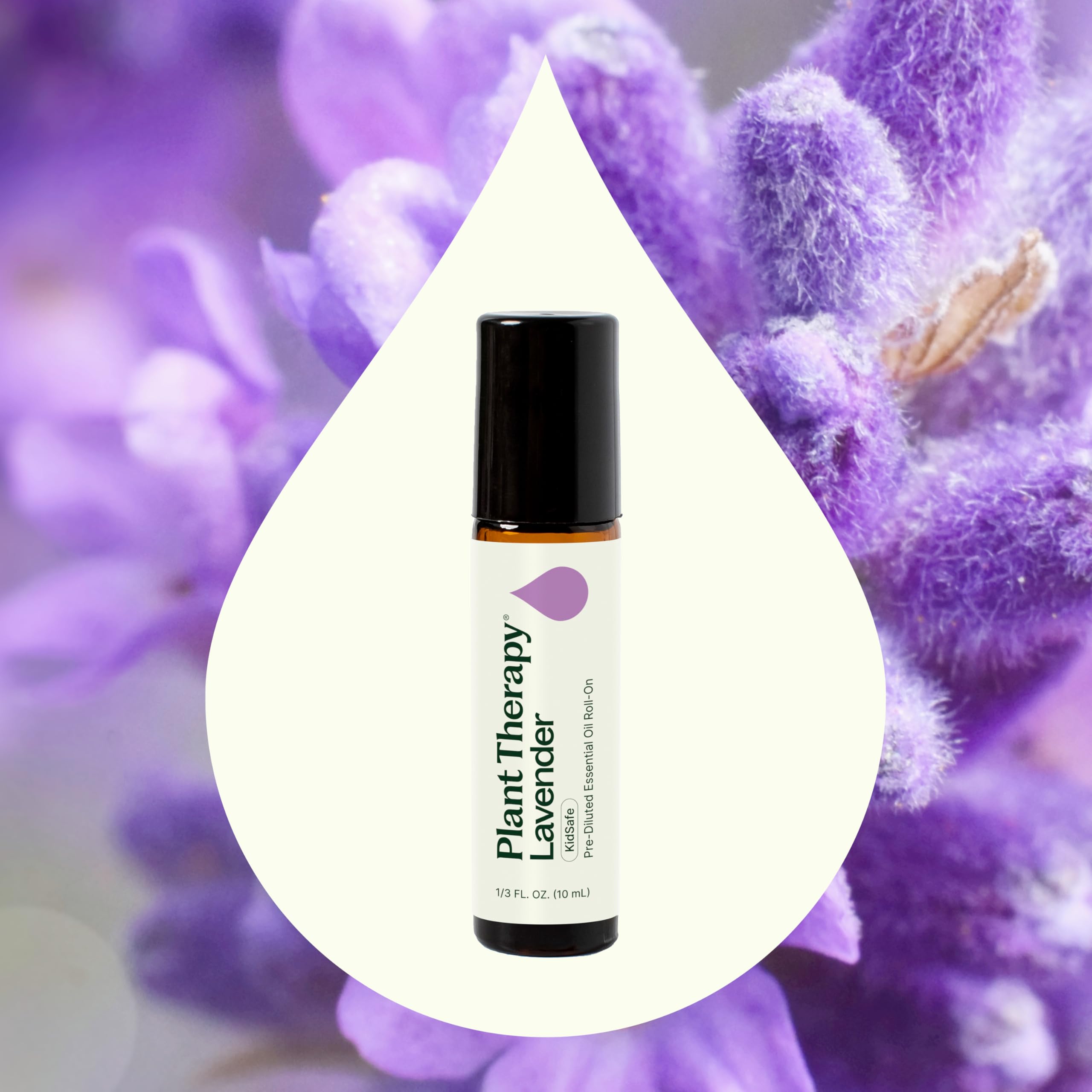Plant Therapy Lavender Essential Oil – 100% Pure, Pre-Diluted Roll-On, 10 mL