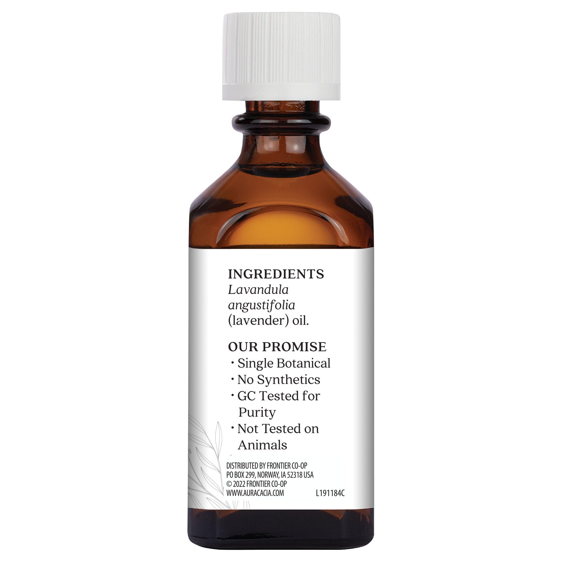 Aura Cacia Lavender Essential Oil 100% Pure Lavandula Angustifolia Oil – Aromatherapy for Diffusers, Body Care, Skincare, DIY Blends • 2 Fl Oz