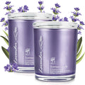 Lavender Candles 2-Pack - 23oz Large Jar Aromatherapy Gift