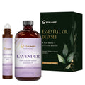 Lavender Essential Oil Duo – 4 oz Bottle + 0.34 oz Roll-On