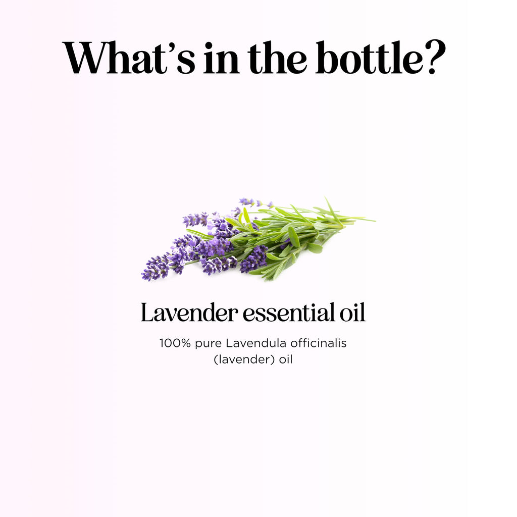 Pure Lavender Essential Oil – Hair, Skin & Nails | 1 Fl Oz Glass Bottle