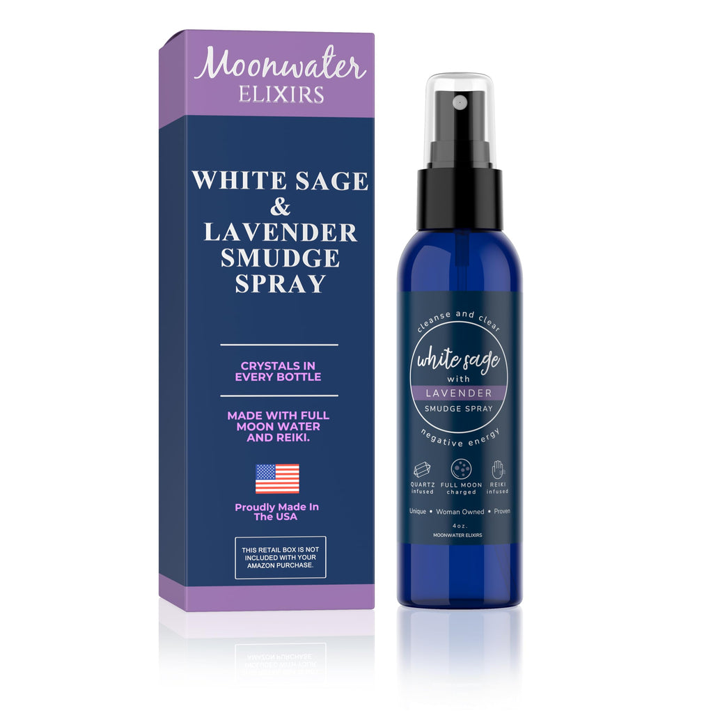 Lavender Sage Aromatherapy Spray – Spiritual Cleansing & Aura Protection (4oz)