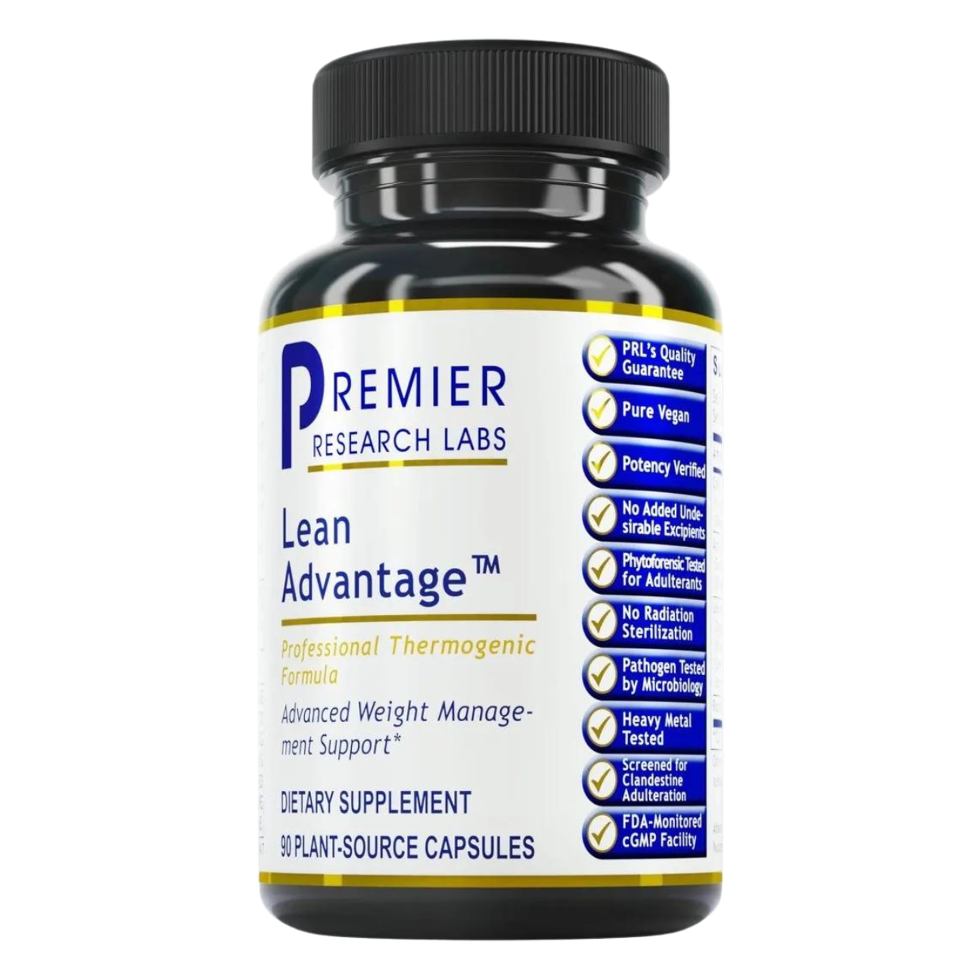 Premier Research Labs Lean Advantage: Green Coffee Bean Extract for Weight Loss - 90 Capsules