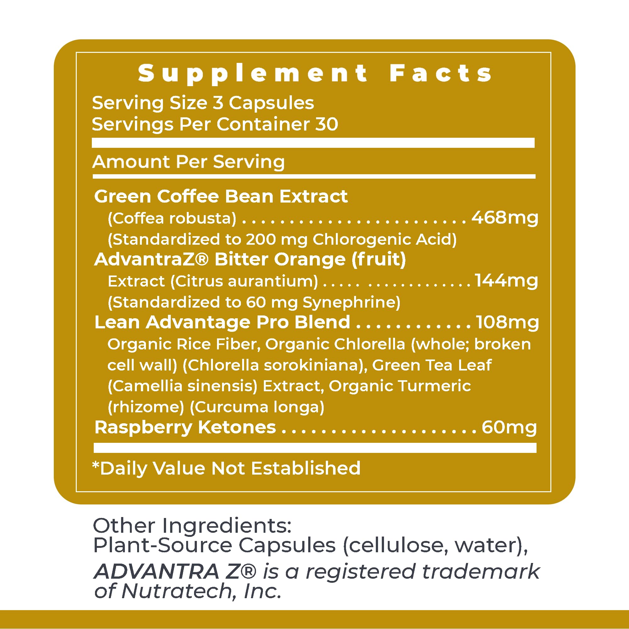 Premier Research Labs Lean Advantage: Green Coffee Bean Extract for Weight Loss - 90 Capsules