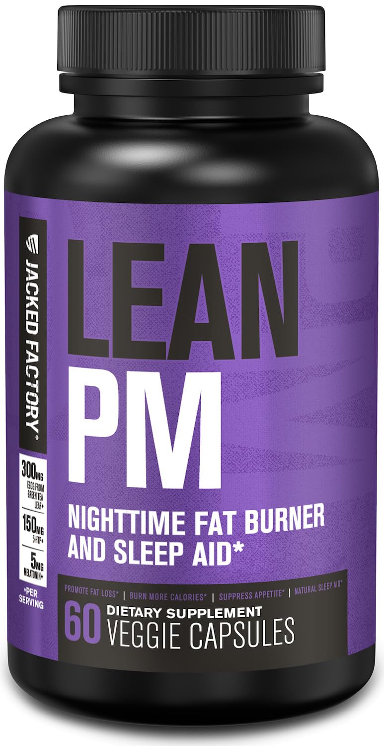 Lean PM Night Time Fat Burner & Sleep Aid – Stimulant-Free | Jacked Factory