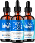 (3 Pack) Lean Drops – LeanDrops Liquid Formula | All-Natural Premium Wellness Supplement | 3 Bottles (3 Months)