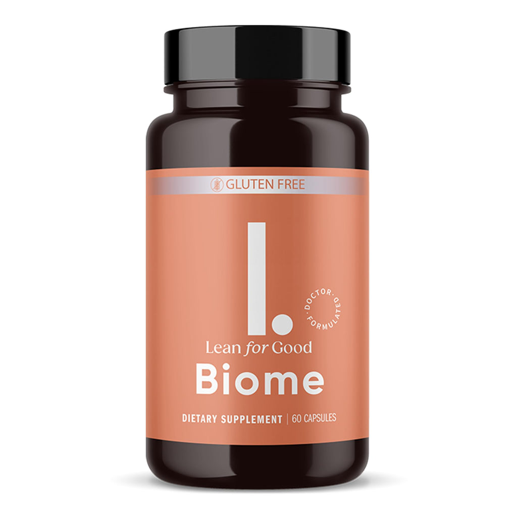 LEANFORGOOD Biome | 9-Strain Probiotic Formula, Supports a Balanced Gut Microbiome, Greenselect Phytosome - 60 Capsules