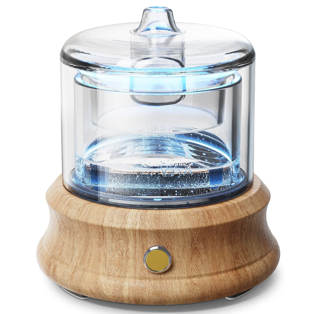 Lecdura Glass Essential Oil Diffuser 80ML – USB-C, Auto-Off, 7-Color Lights