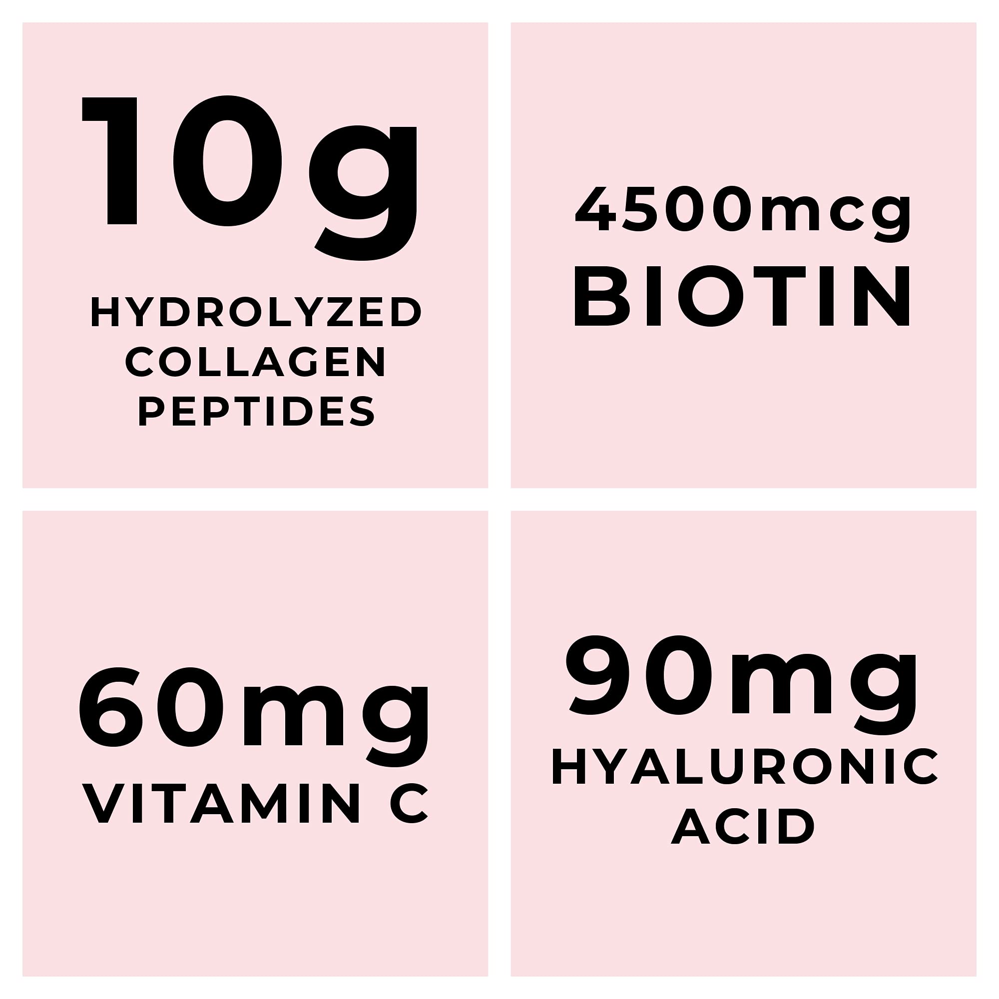 Left Coast Performance Multi Collagen Powder 2lb with Biotin, Hyaluronic Acid & Vitamin C