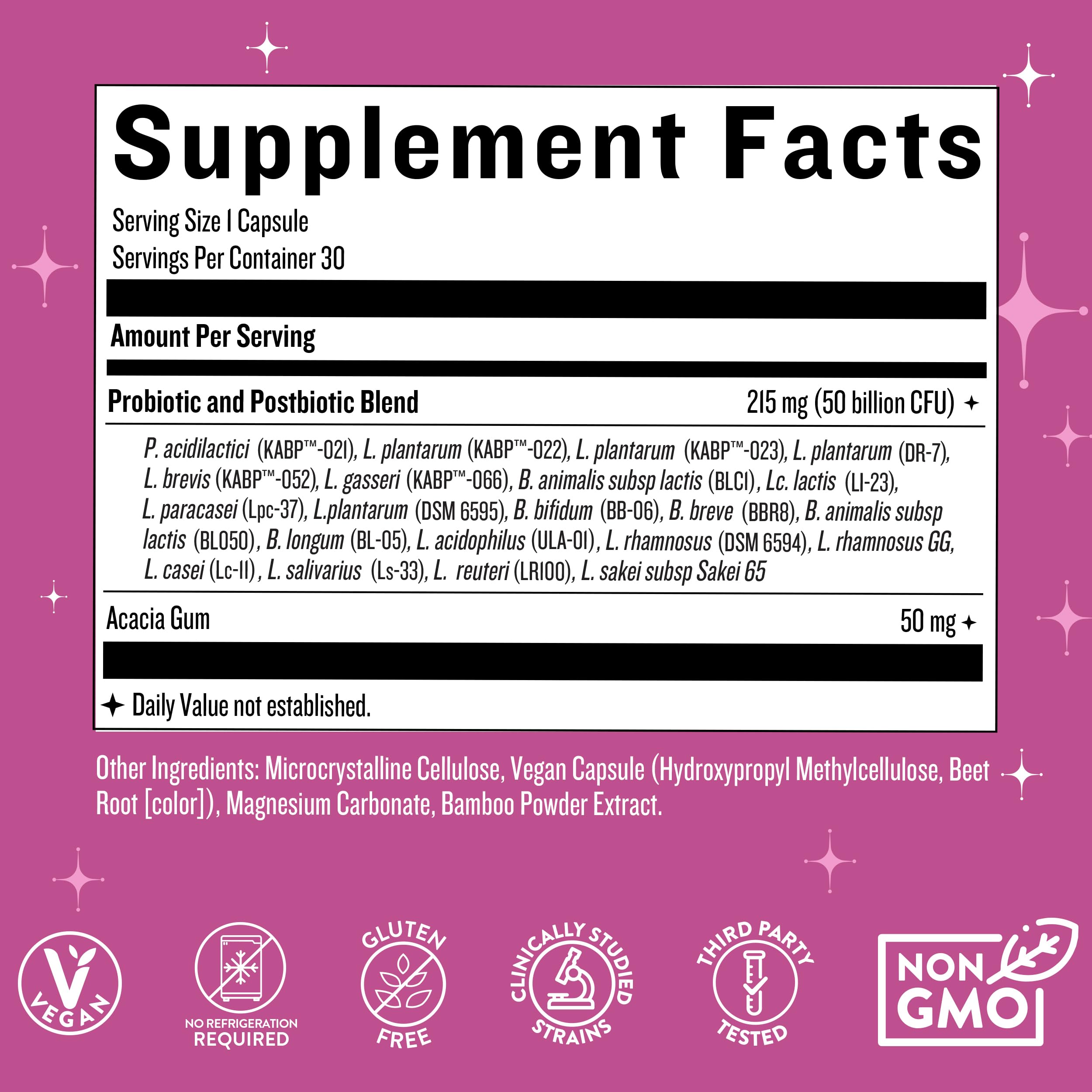 Legendairy Milk Hot Girl Ish™ Probiotics for Women – 50B CFU, 20 Strains
