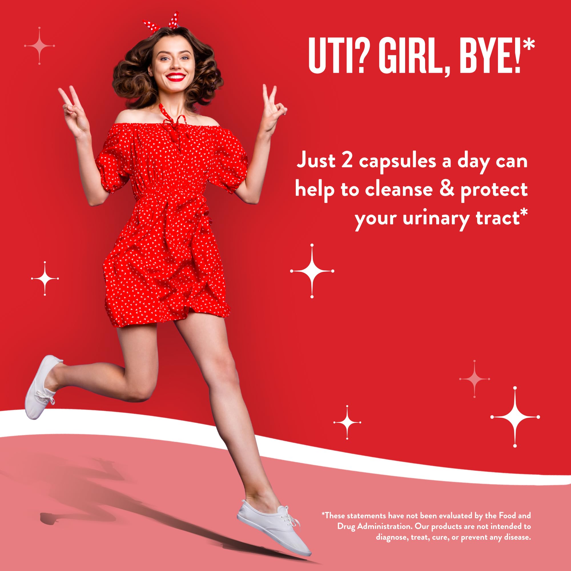 Legendairy Milk Girl's Gotta Go UTI Support - Sugar-Free Cranberry & D-Mannose, 30 Servings