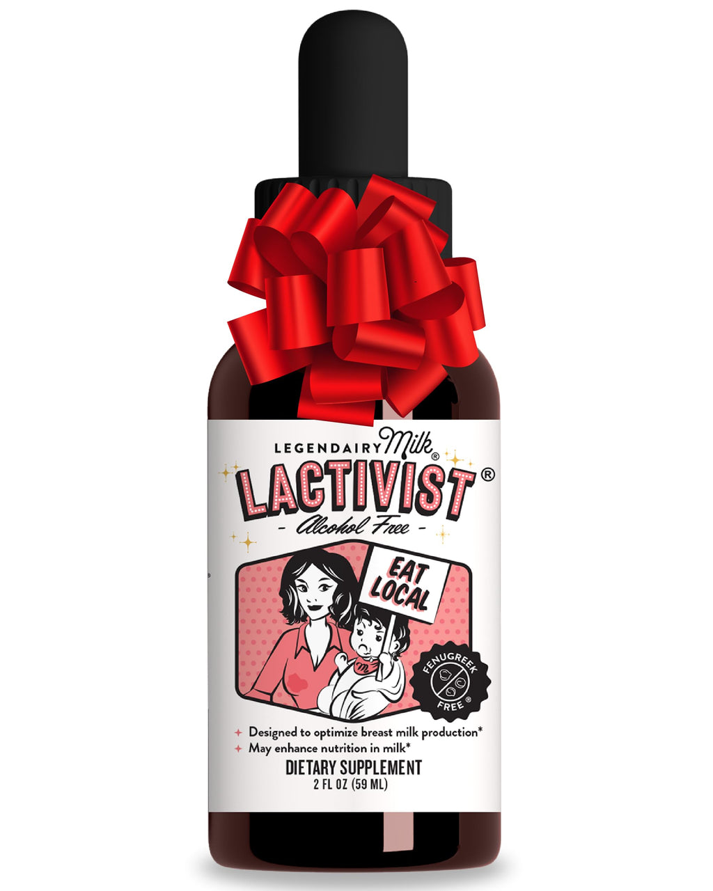 Legendairy Milk Lactivist Drops – Organic Torbangun for Lactation | Alcohol-Free, Made in USA, 2 fl oz