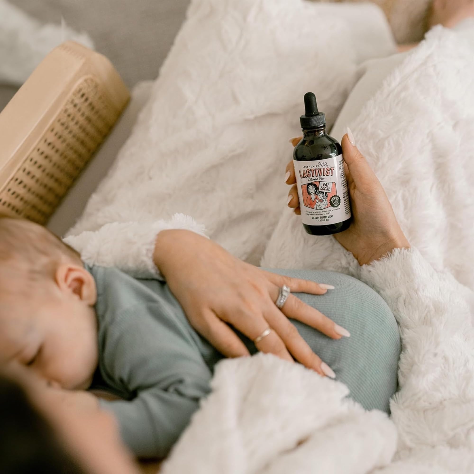 Legendairy Milk Lactivist Drops – Organic Torbangun for Lactation | Alcohol-Free, Made in USA, 2 fl oz