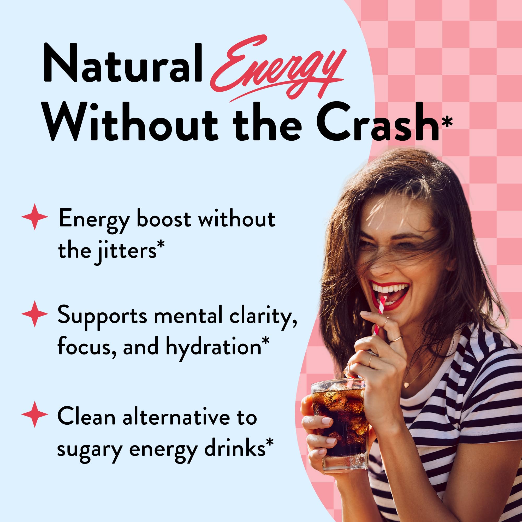 Legendairy Milk She's Electric – Cola Flavor Energy Powder | Sugar Free & Calorie Free, Vitamin B6 & B12