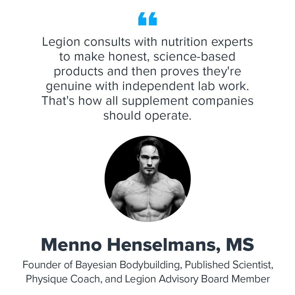 LEGION Creatine Monohydrate Gummies – Clean, Chewable Creatine for Strength & Endurance | 30 Lemon Drop Servings