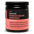 LEGION Micronized Creatine Monohydrate – Clean Unflavored Powder (100 Servings)