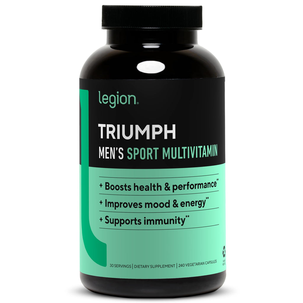 LEGION Triumph Men's Sport Vitamin — Complete Multivitamin for Men, 21 Vitamins