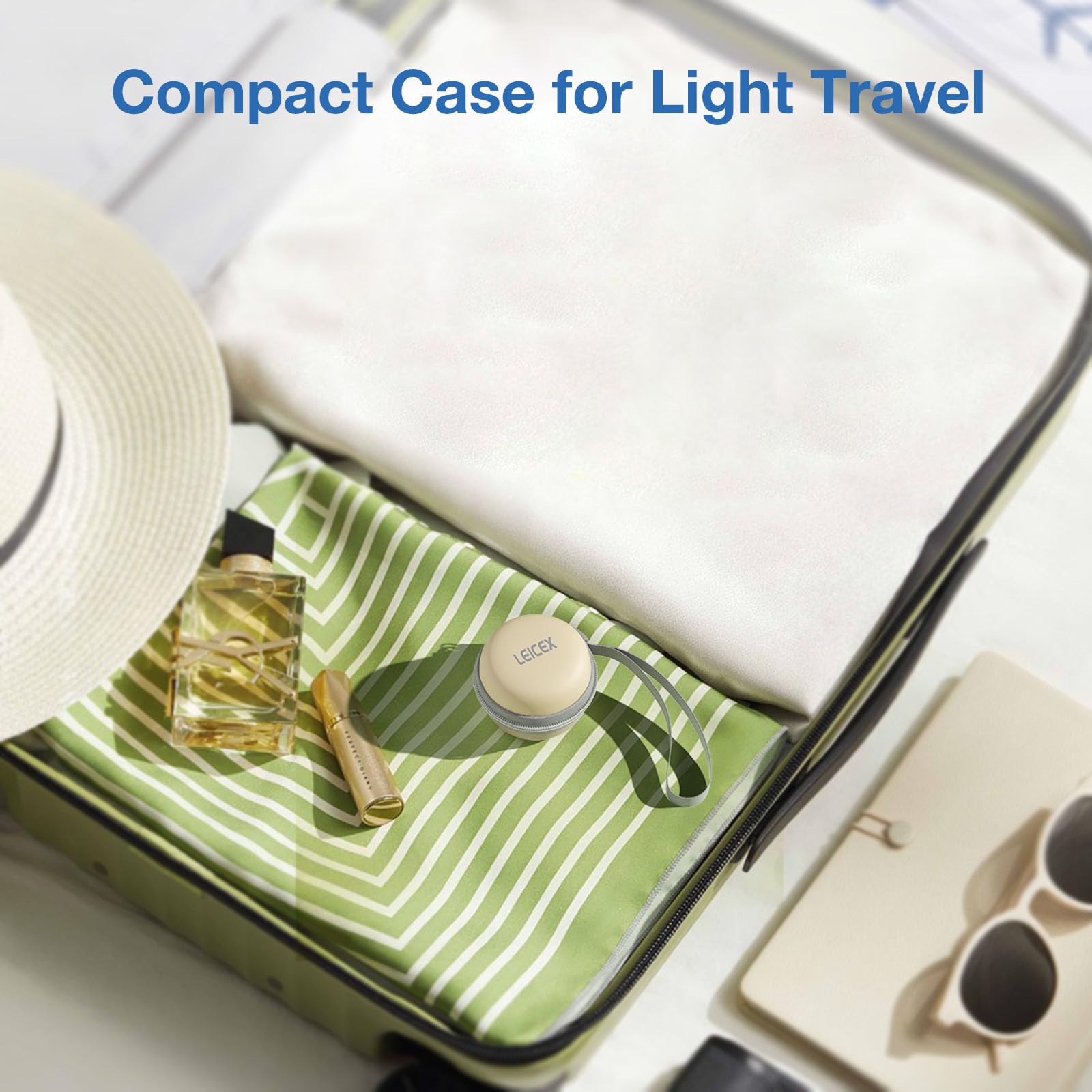LEICEX Portable Sound Machine Case | Custom-Fit Travel Case for Mini Sound Machines