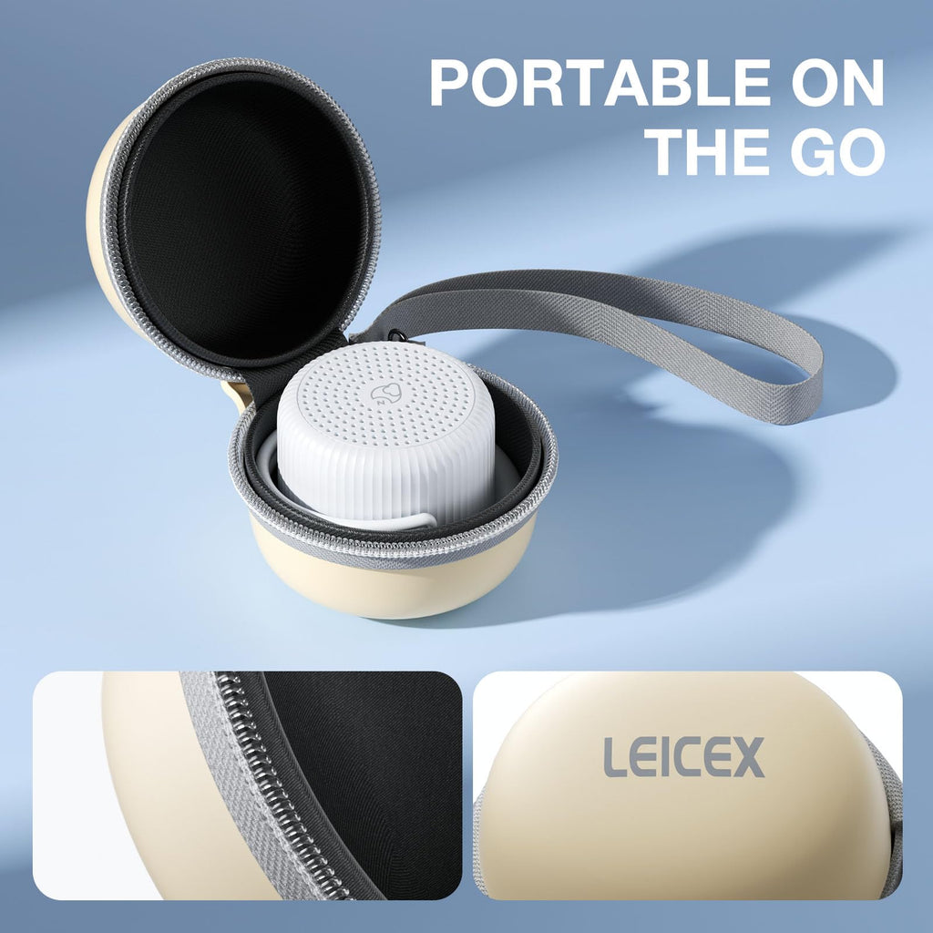 LEICEX Portable Sound Machine Case | Custom-Fit Travel Case for Mini Sound Machines