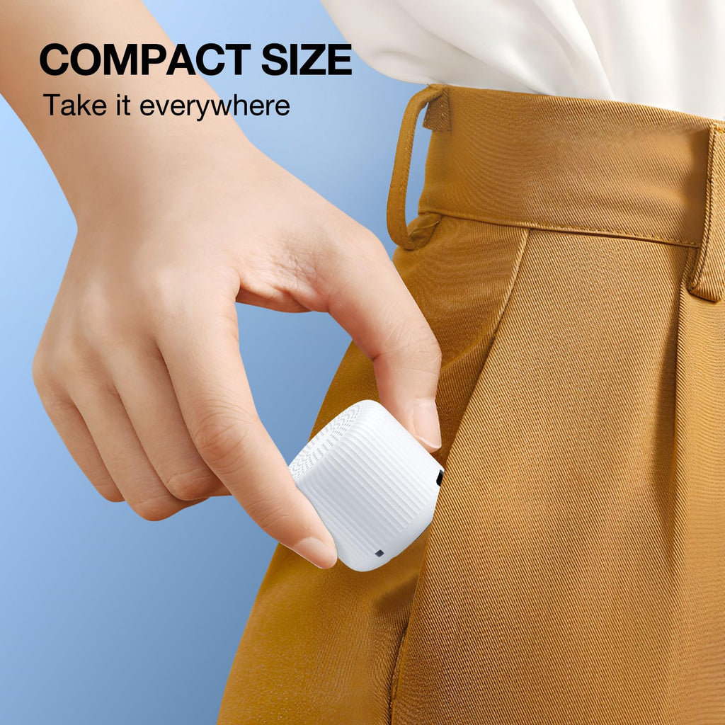 LEICEX Portable Travel Sound Machine — 15 Non-Looping Sounds, 22h Battery, USB-C