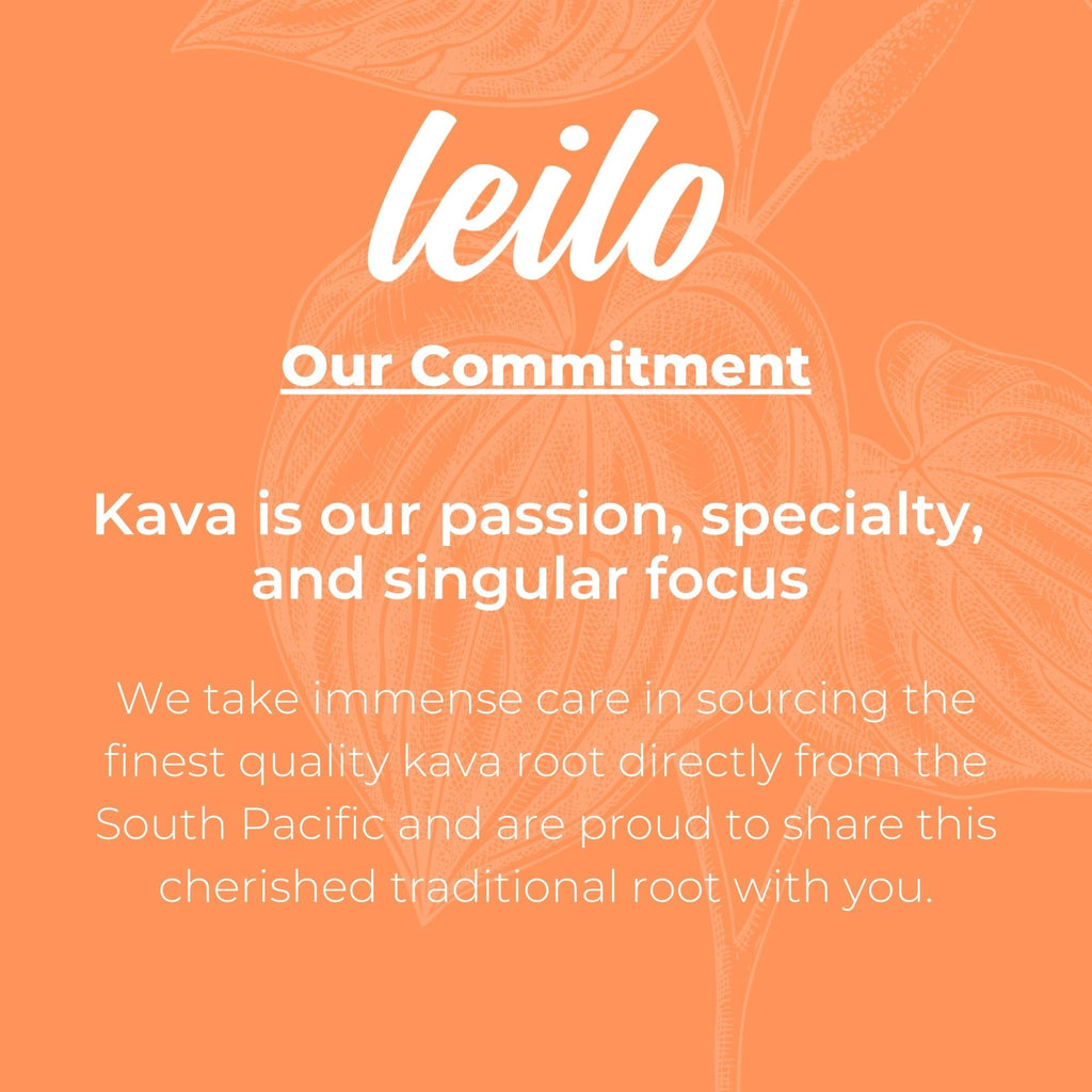 LEILO Tangerine Mango Kava Sparkling Drink – 12-Pack Non-Alc Calming Beverage