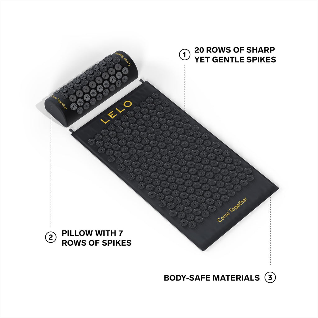 LELO Acupressure Mat – Relaxation & Stress Relief for Back, Neck & Shoulders | Premium Wellness Massage Mat