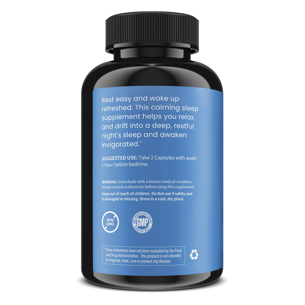 WellPath Rest: Valerian Sleep Aid with Melatonin & L-Theanine – Natural Sleep Support (60 Ct)