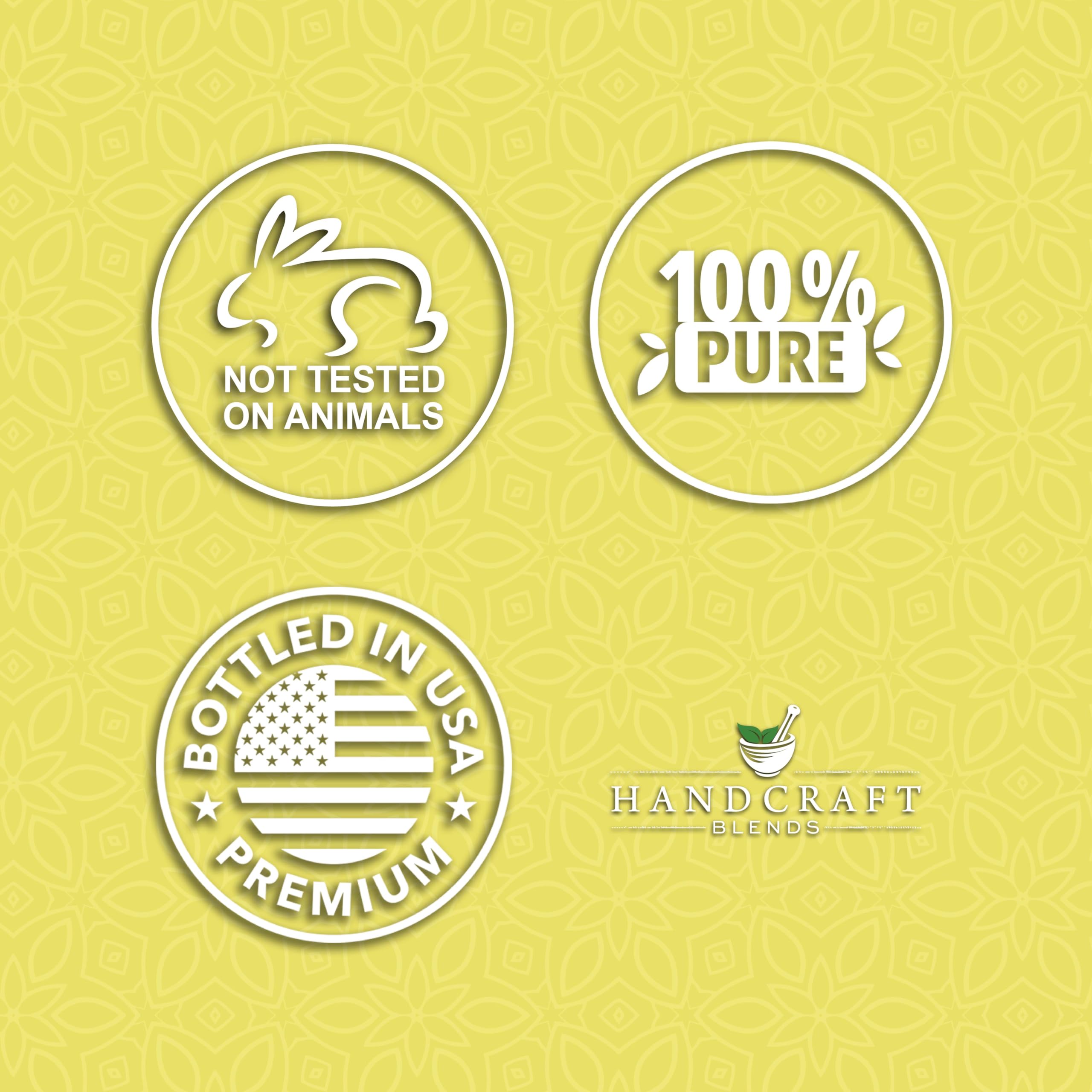Handcraft Blends Lemon Essential Oil – 1 Fl Oz – 100% Pure & Natural