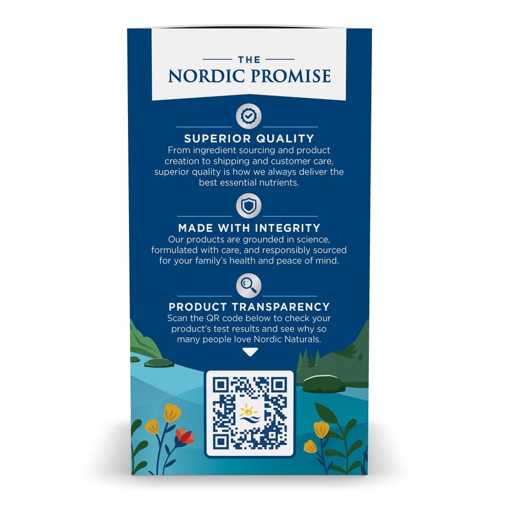 Nordic Naturals Arctic Cod Liver Oil Lemon - 90 Soft Gels (750 mg Omega-3)