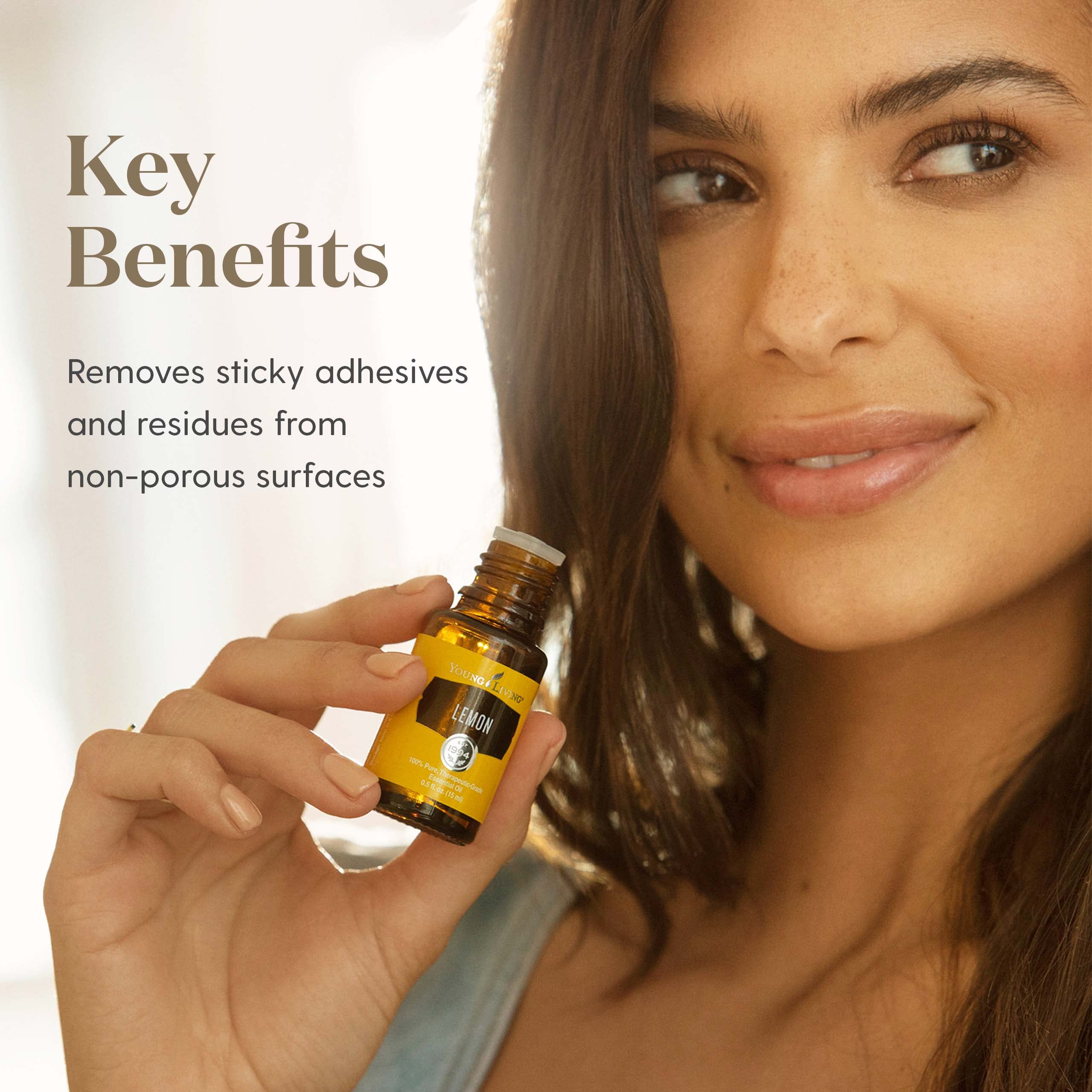 Young Living Lemon Essential Oil 15ml – Premium Grade, 100% Pure & Natural