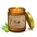 Scented Candles for Home - 16oz Lemon Verbena Soy Wax Candle with 100 Hour Burn