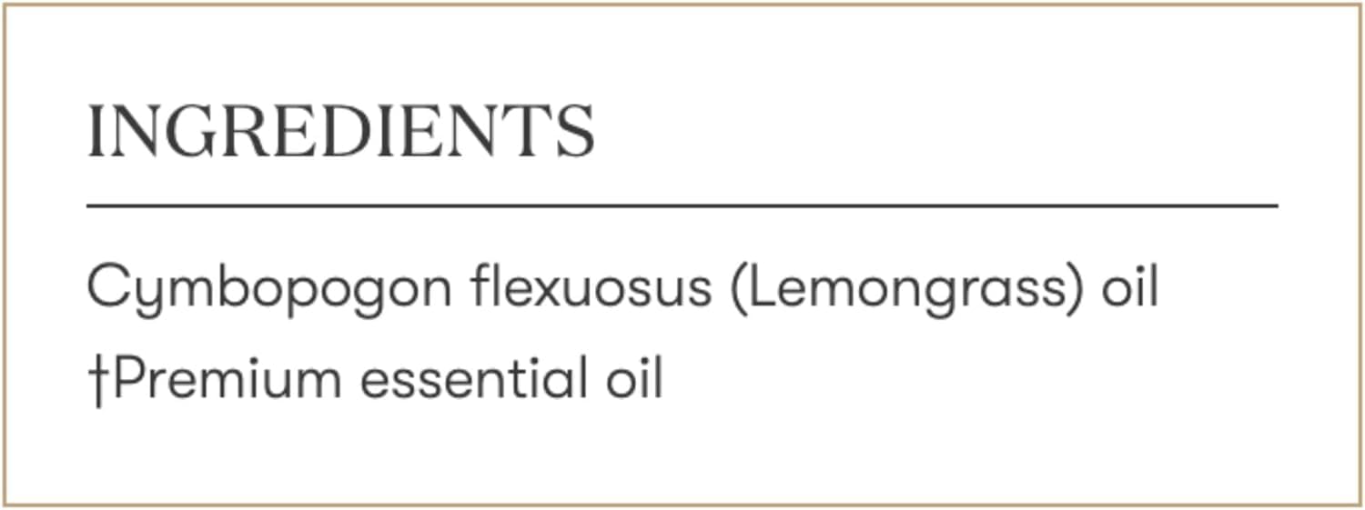 Lemongrass Essential Oil by Young Living – 15 mL | Topical & Aromatic