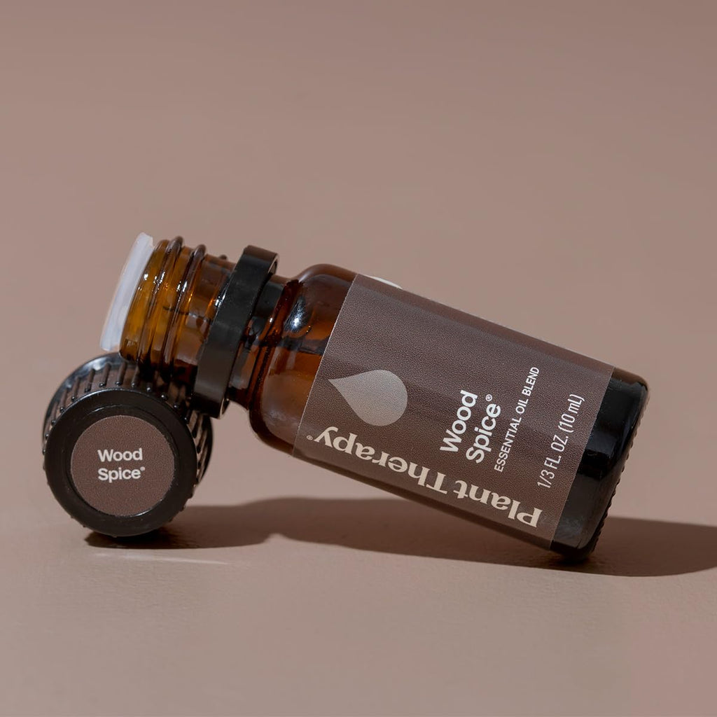Plant Therapy Wood Spice Essential Oil Blend 10 mL – 100% Pure, Undiluted, Therapeutic Grade
