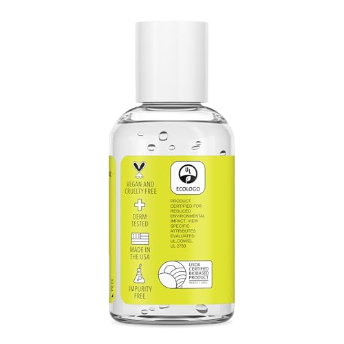 Lemyn Organics Medical Grade Hand Sanitizer Gel – 97% Organic, 2 oz (Pack of 24)