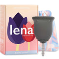Lena Cup Original Small Gray – Reusable Silicone Menstrual Cup, 12-Hour Leak-Free Comfort | Beginner-Friendly