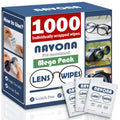 1000 Count Lens Wipes for Eyeglasses – Pre-Moistened, Individually Wrapped (Bulk Pack)