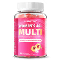 Lerinettia Multivitamin for Women Gummies 40+ with Omega-3, Iron, D3 – Vegan, Sugar Free, 60 Count