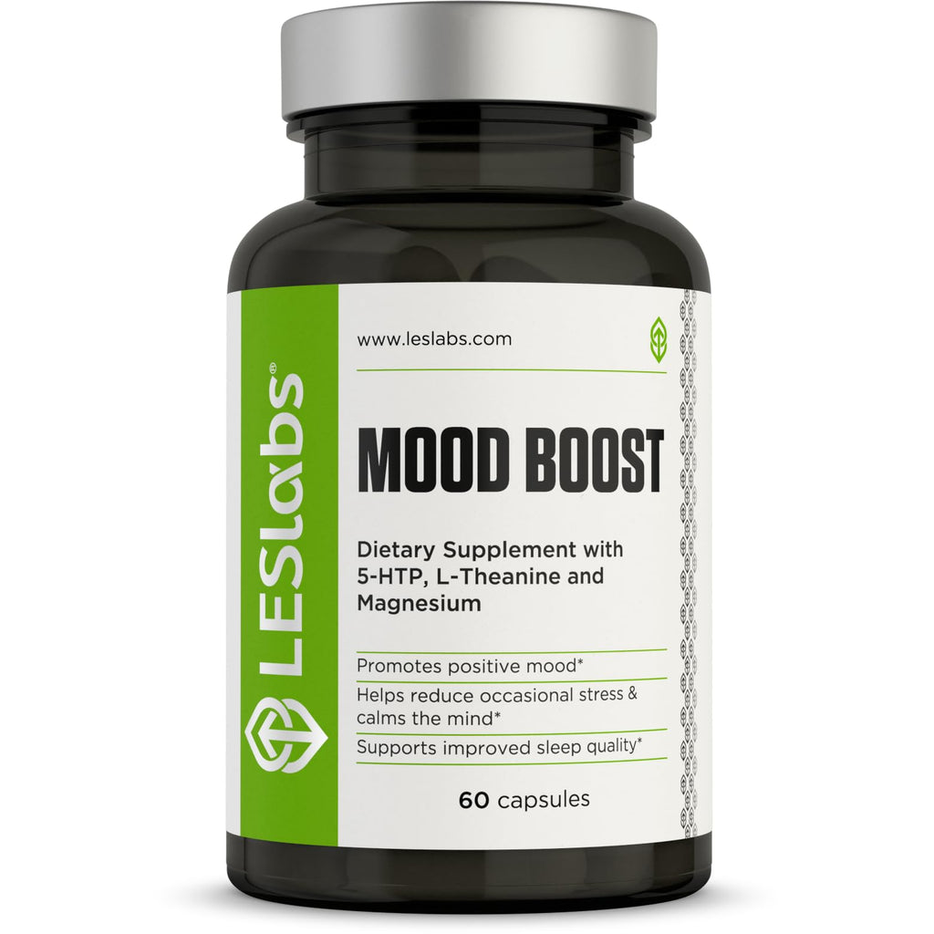 LES Labs Mood Boost – Stress Relief, Mood Support & Sleep – 60 capsules