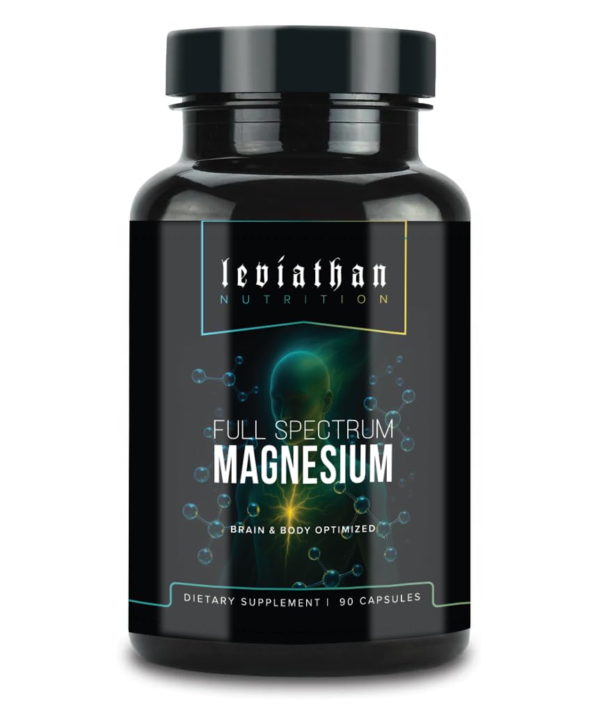 Leviathan Nutrition Full Spectrum Magnesium | L-Threonate, Pidolate & Glycinate