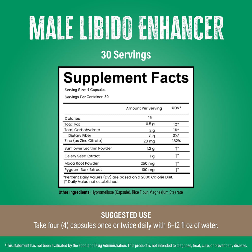 Leviathan Wellness Virility – Men's Potency Support | 120 Capsules