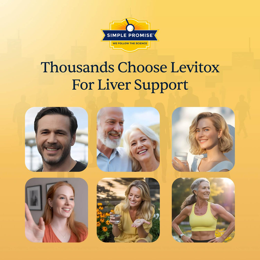 Simple Promise Levitox – Milk Thistle Liver Detox (60 Capsules)