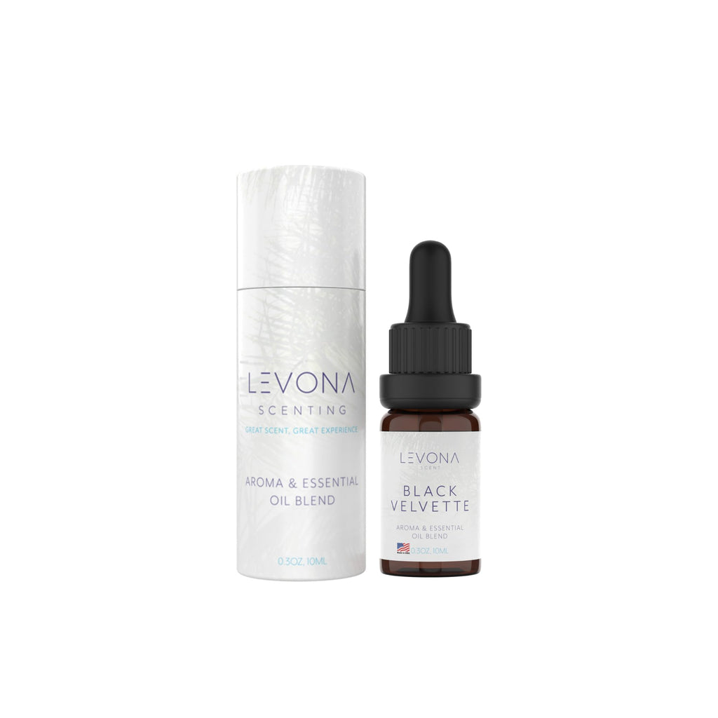 Levona Scents: Black Velvette Diffuser Oils – Woody Citrus with Oakmoss, White Musk & Sandalwood