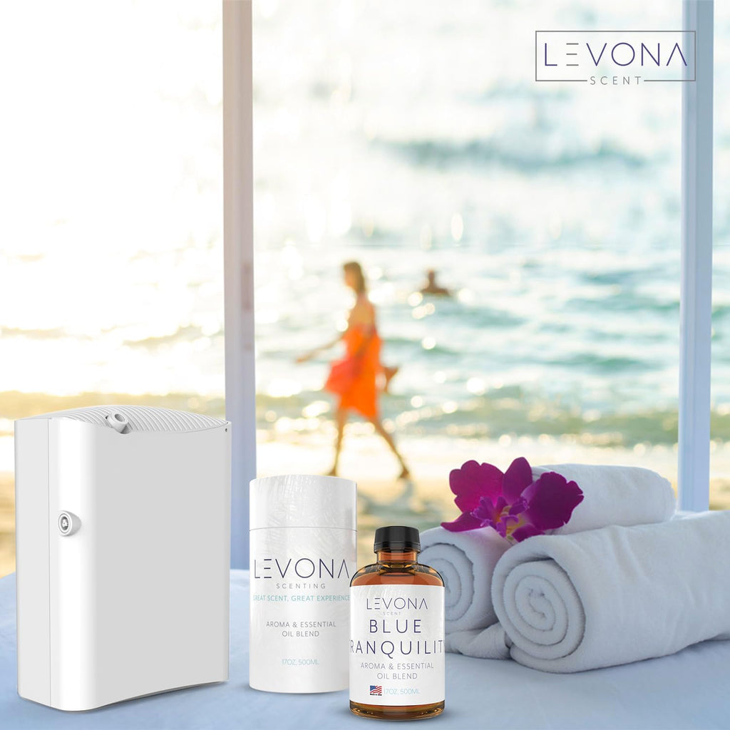 Levona Scent Pure Essential Oils - Blue Tranquility Aromatherapy Oil (500 ml)