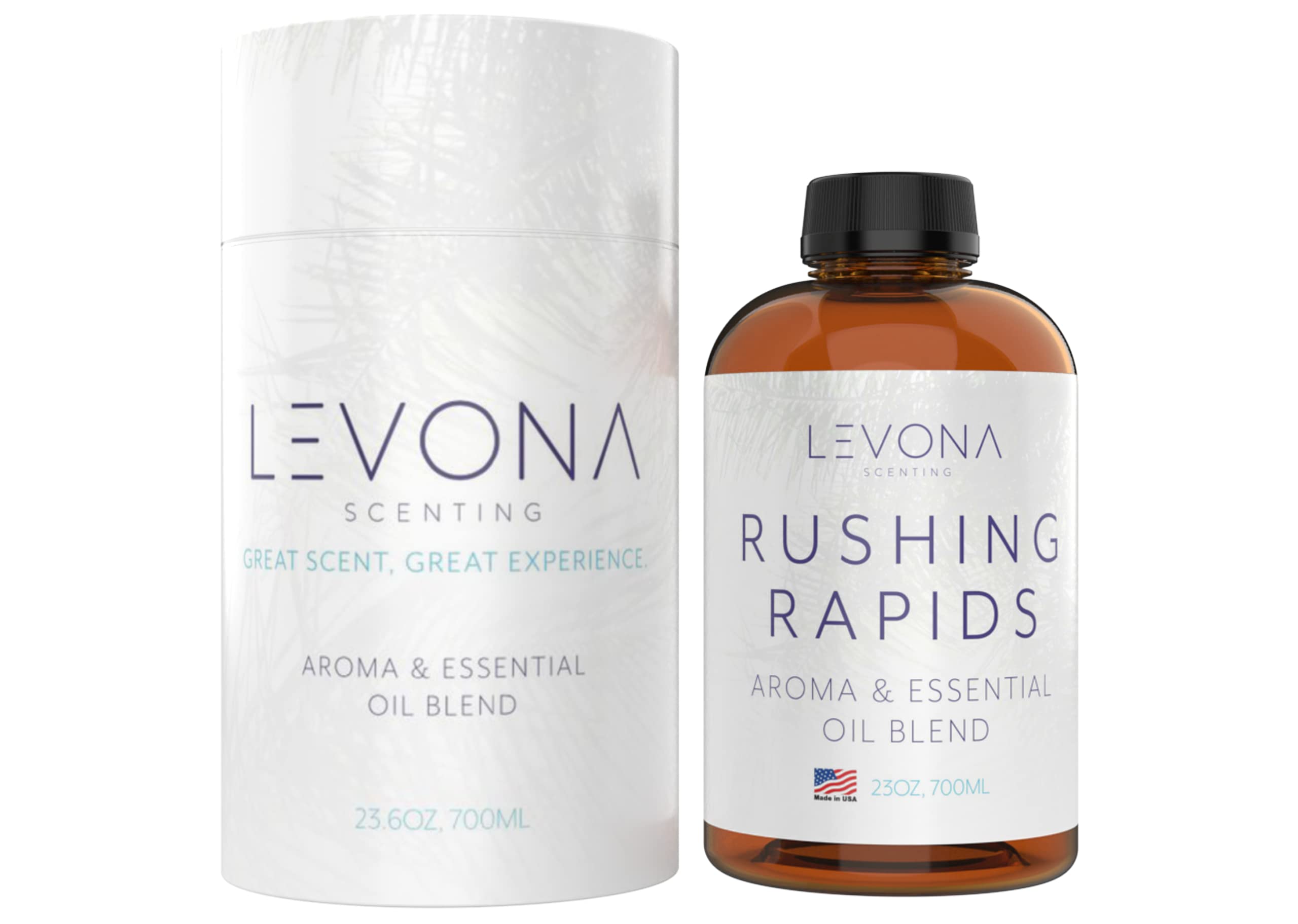 Levona Scent Essential Oil – Fresh Aroma for Home, Office, Hotel & Spa (700ml/23 fl oz) – Rushing Rapids