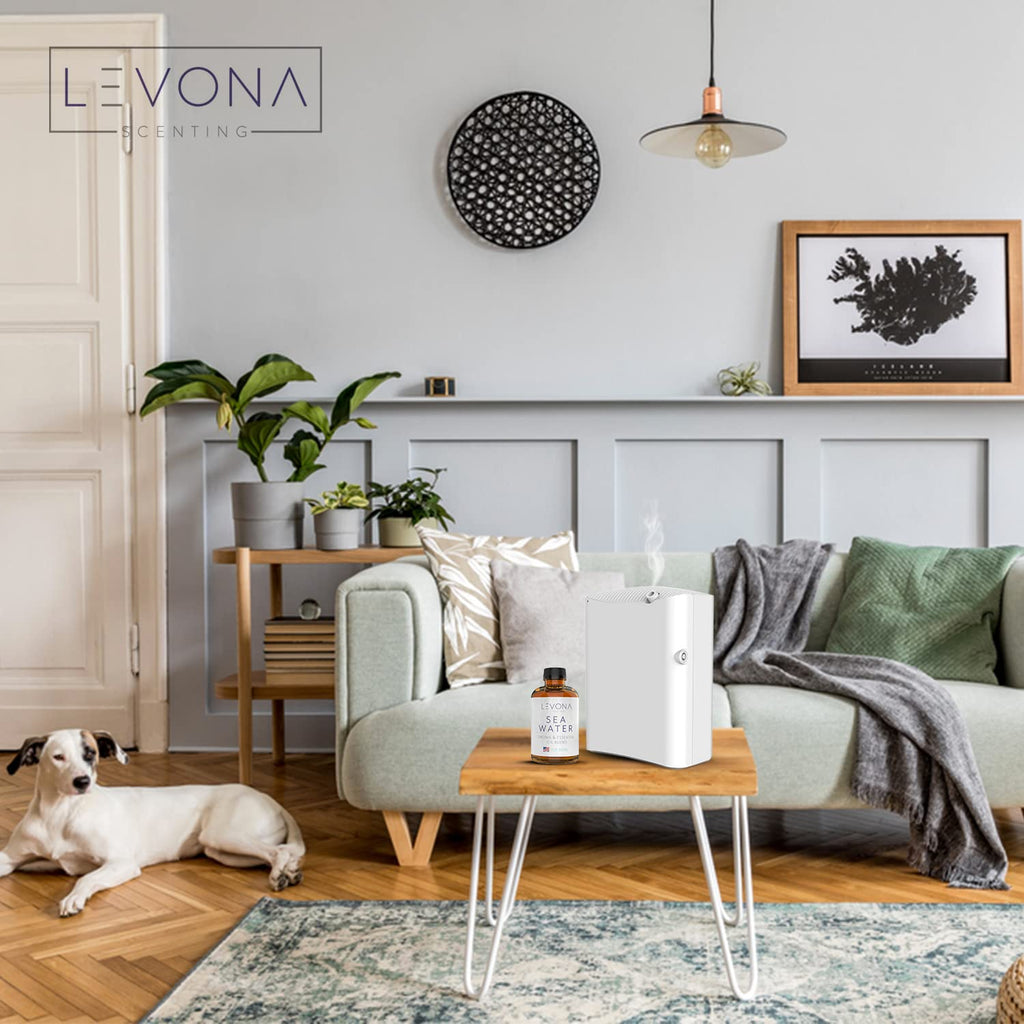 Levona Scent Sea Water Essential Oil for Diffusers – 500 ml