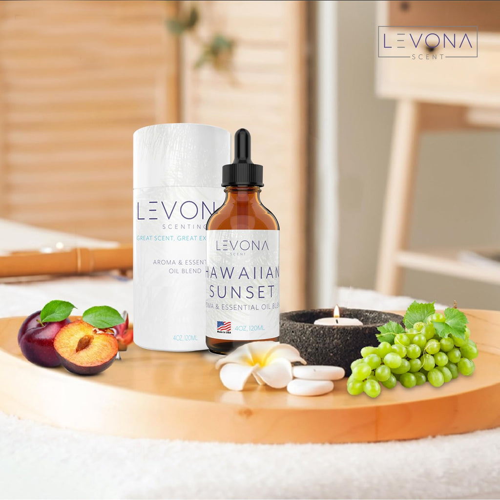 Levona Scent Hawaiian Sunset Essential Oil 120ml | Diffuser & Spa