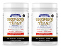 Lewis Labs Brewer's Yeast Flakes – Rich in B-Vitamins & Amino Acids | Vegan, Gluten-Free | Unsweetened, 2 Pack