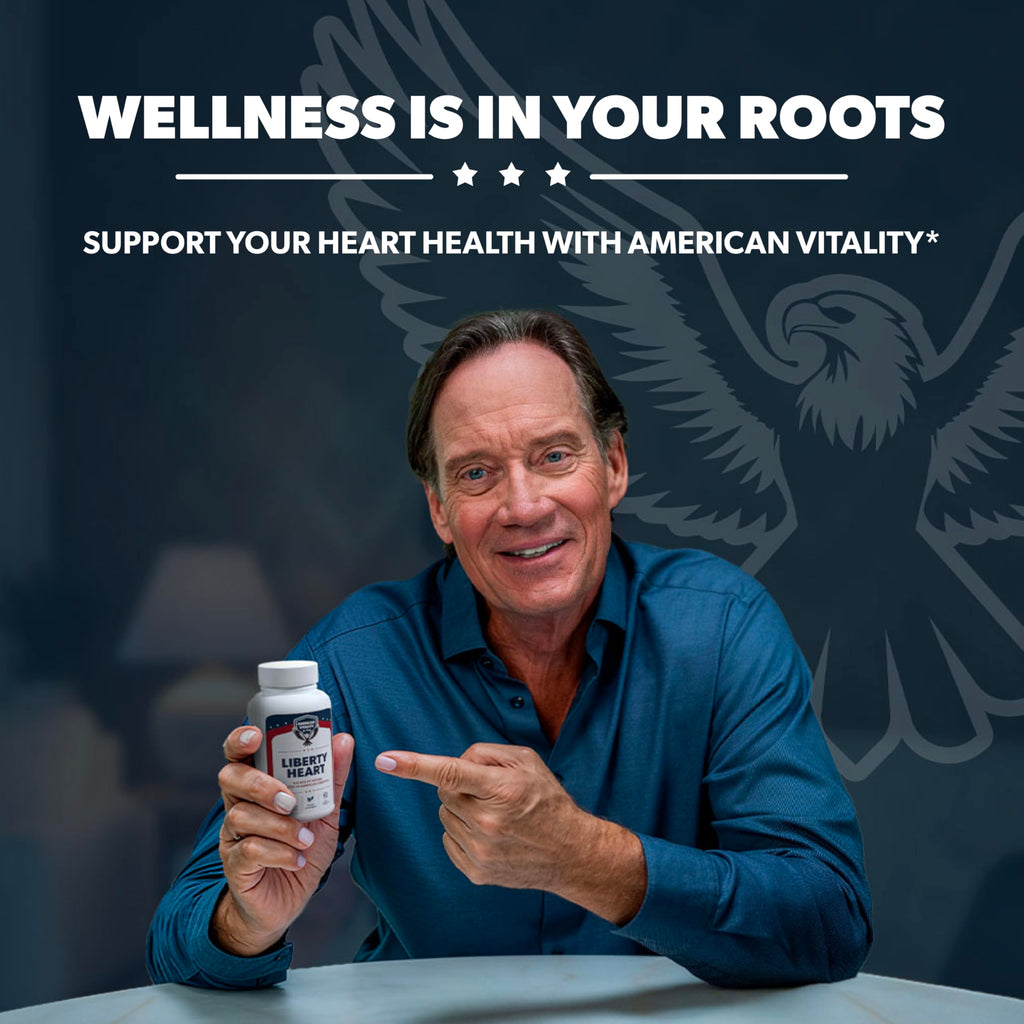 AMERICAN VITALITY Liberty Heart – Berberine, Red Yeast Rice & Citrus Bergamot for Heart Wellness – 60 Capsules