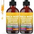 Liberty Lifestyle Organic Maca Root Liquid Drops – 4oz (Ashwagandha, Nettle, L-Arginine)