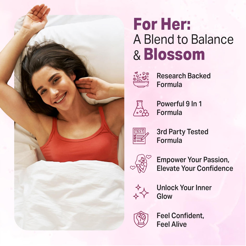 Libido for HER - Libido Booster for Women | 60 Capsules | 3rd Party Tested